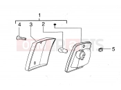 PIAGGIO Rear turn indicator