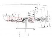 PIAGGIO Starter motor