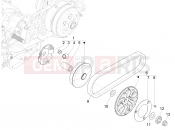 PIAGGIO X Evo 125 Driving pulley