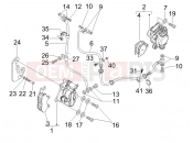 PIAGGIO X Evo 250 Brakes pipes - Calipers