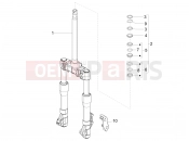 PIAGGIO X Evo 250 Fork/steering tube - Steering bearing unit