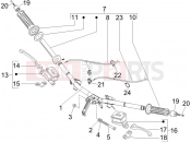 PIAGGIO X Evo 250 Handlebars - Master cil.