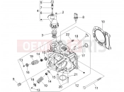 PIAGGIO X Evo 250 Head unit - Valve