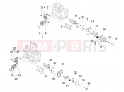 PIAGGIO X Evo 250 Rocking levers support unit