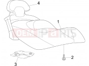 PIAGGIO X Evo 250 Saddle/seats