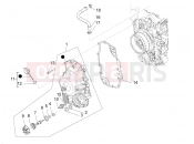 PIAGGIO X10 350 4V I.E. Flywheel magneto cover - Oil filter