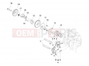 PIAGGIO X10 500 4V I.E. Rocking levers support unit