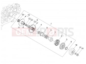 PIAGGIO X7 125 Driven pulley