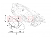 PIAGGIO X7 125 Meter combination - Cruscotto