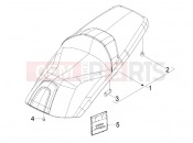 PIAGGIO X7 125 Saddle/seats