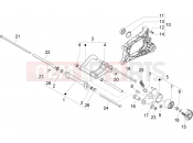 PIAGGIO X7 125 Swinging arm