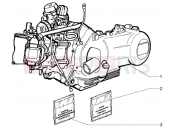 PIAGGIO X8 125 motor
