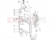PIAGGIO X8 125 Premium Cooling system