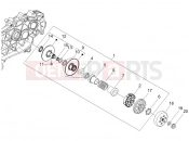 PIAGGIO X8 125 Premium Driven pulley