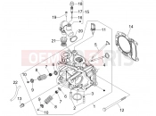 PIAGGIO X8 125 Premium Head unit - Valve