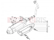 PIAGGIO X8 125 Premium Silencer
