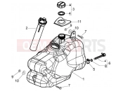 PIAGGIO FUEL TANK