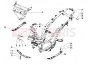 PIAGGIO X8 400 ie váz