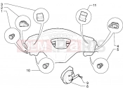 PIAGGIO X9 125 Electric devices-Horn