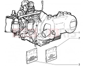 PIAGGIO X9 125 motor