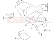 PIAGGIO X9 125 saddle-tool kit