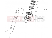 PIAGGIO X9 125 steering ball bearings assy.