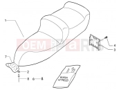 PIAGGIO X9 125 Evolution Saddle-tools kit