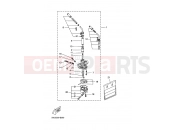 YAMAHA Aerox 50 YQ 50 YQ50L AEROX (3C6K) 2007 CARBURETOR 2