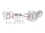 PIAGGIO Cylinder-piston-wrist pin, assy