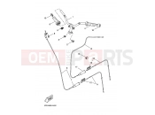 YAMAHA Aerox 50 YQ 50 YQ50L AEROX (3C6K) 2007 STEERING HANDLE & CABLE