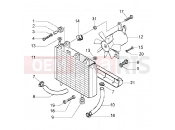 PIAGGIO Coolant radiator
