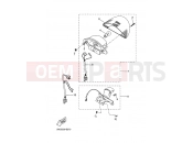 YAMAHA Aerox 50 YQ 50 YQ50L AEROX (3C6K) 2007 TAILLIGHT