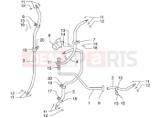 PIAGGIO X9 250 Brake piping