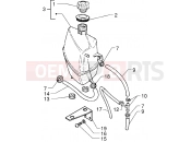 PIAGGIO X9 250 Expansion tank