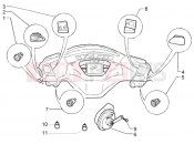 PIAGGIO X9 250 Evolution Electrical device - electric horn