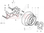 PIAGGIO X9 250 Evolution hátsó kerék
