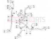 PIAGGIO X9 500 Brake piping