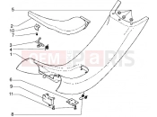 PIAGGIO X9 500 Central part
