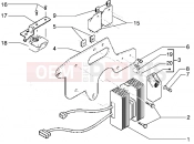 PIAGGIO X9 500 Electric devices-Voltage regulator
