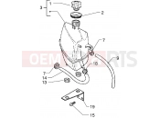 PIAGGIO X9 500 Expansion tank