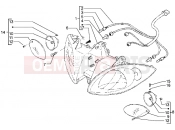 PIAGGIO X9 500 Front lights