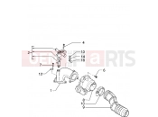 PIAGGIO X9 500 Induction pipe-Throttle body-Injector