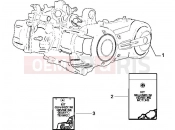 PIAGGIO X9 500 Evolution ABS Engine, assembly