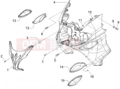 PIAGGIO X9 500 Evolution ABS Front shield