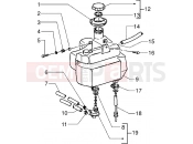 PIAGGIO Zip 50 Fuel tank