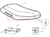 PIAGGIO Zip 50 Saddle