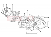 PIAGGIO Clutch cover
