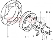 PIAGGIO Rear wheel