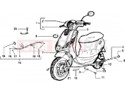 PIAGGIO bowdenek