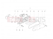 PIAGGIO Zip 50 2T Air filter